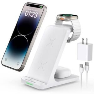 3-in-1 Fast Wireless Charging Station